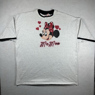 Vtg 80s Disney Designs T Shirt Unisex 4XL Minnie Mouse “Me Mom”