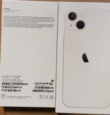 Original Apple Empty Box iPhone 13 White(No accessories/No Manual)