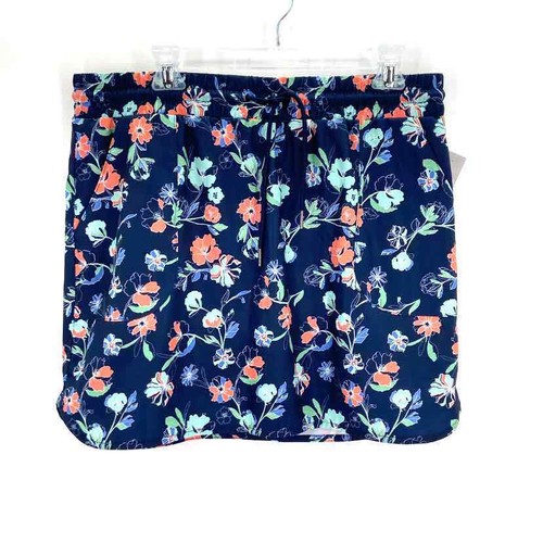 Jupe Short St. Johns Bay Femme, Taille 12, Multicolore Floral, Poches, Zip