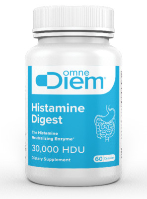 Omne Diem - Histamine Digest DAO 30,000 HDU 60 Caps Histamine Neutralize Enzyme