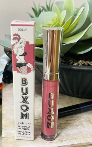 BUXOM FULL-ON PLUMPING LIP POLISH GLOSS DOLLY 0.15 OZ ~  NEW IN BOX LOWEST PRICE - Picture 1 of 3