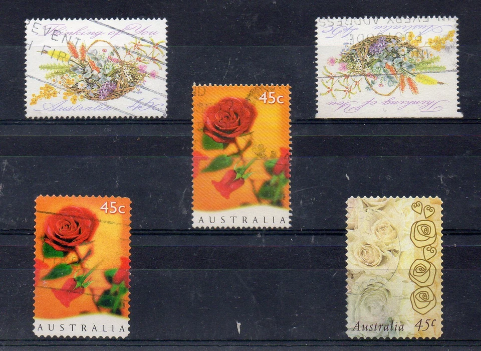 Australia Flores Series del año 1992-98 (CV-570) - Imagen 1 de 1