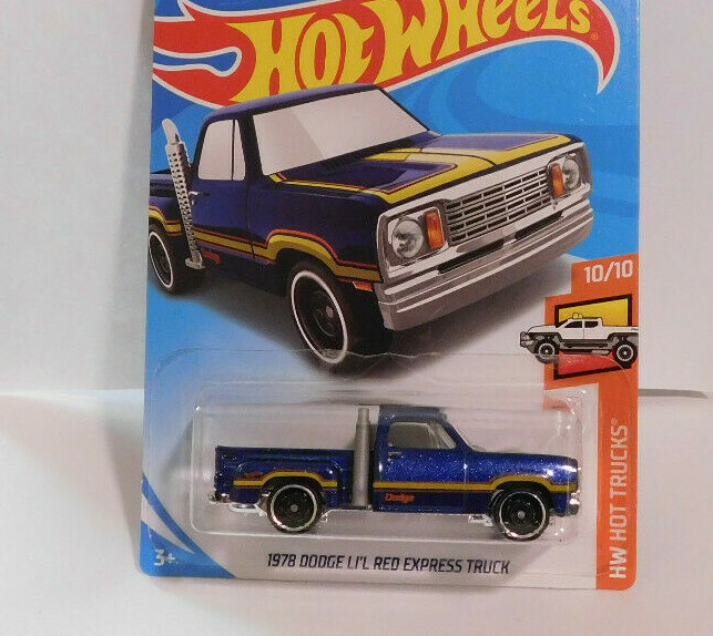 HW787 HOT WHEELS 1978 DODGE LIL RED EXPRESS TRUCK 10/10 55/250