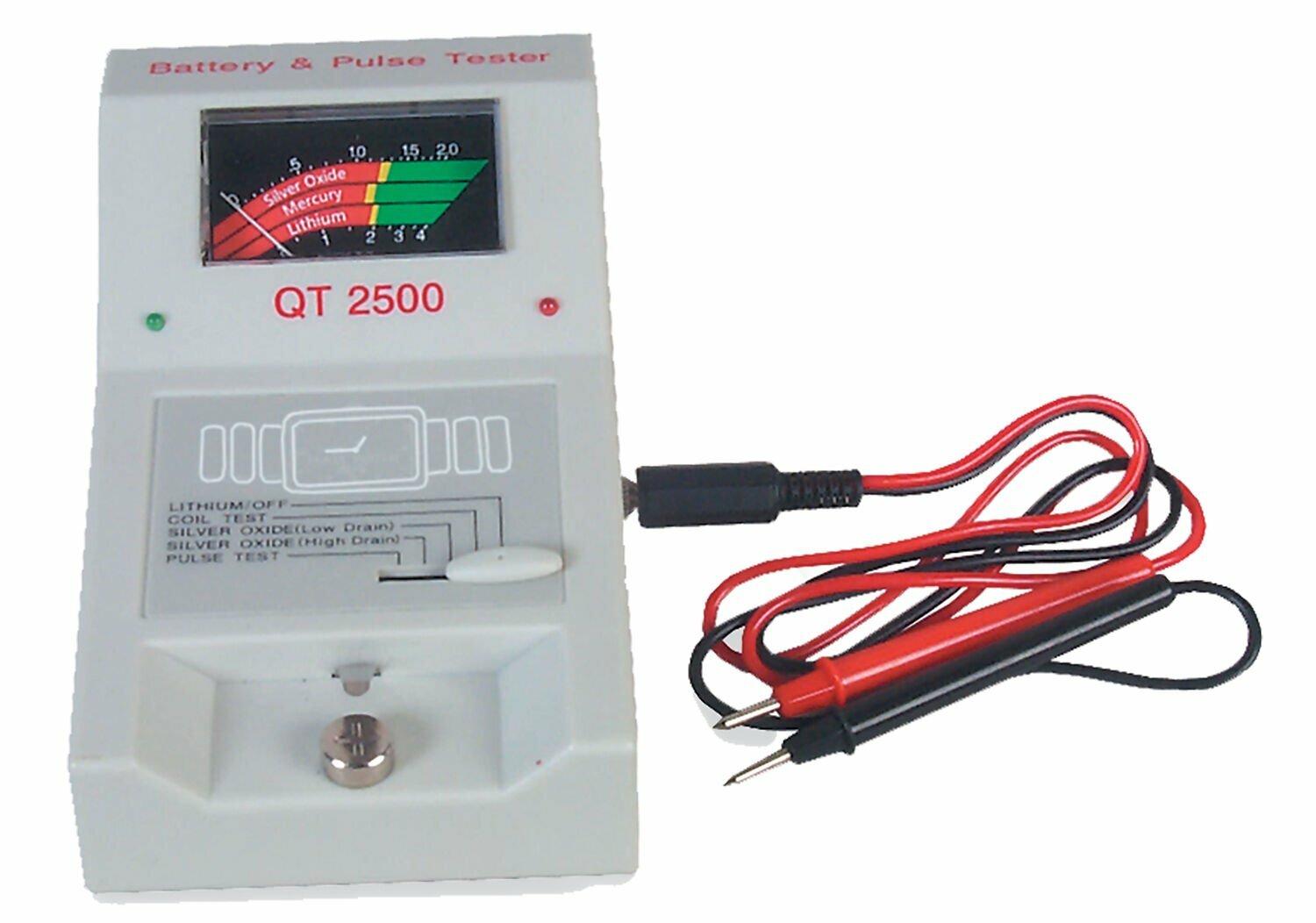 Watch Battery Cell Pulse Tester QT2500 Quartz Watch Analyzer Repair Tool