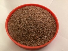 MODEL RAILWAY 1/2mm  TRACK BALLAST FOR O GAUGE RED BROWN  GRANITE CHIPPING #