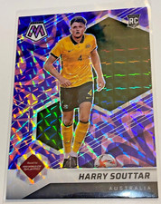 RARE HARRY SOUTTAR REACTIVE PURPLE RC 2022 PANINI MOSAIC ROAD TO QATAR AUSTRALIA