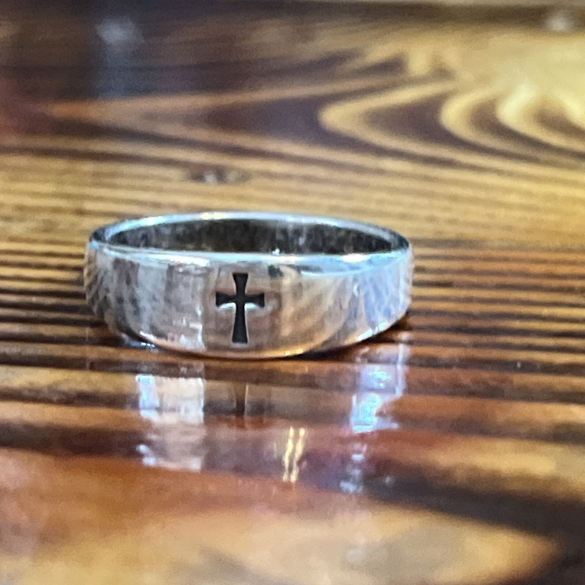 James Avery Cross Ring Sterling Silver Size