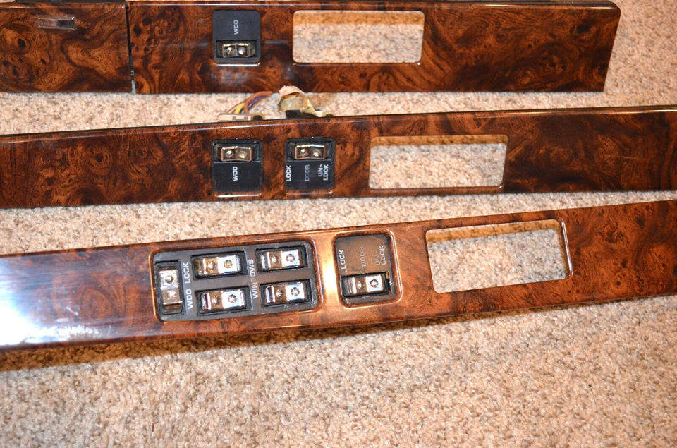 1991 1992 1993 CHRYSLER FIFTH AVENUE 5TH AVE POWER WINDOW SWITCH SET DRIVER PASS Foto 3 de 4