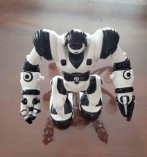 VINTAGE 2004 WooWee Ltd. MINI ROBOSAPIEN Robot Black White Toy China EX
