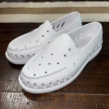 Sperry Top Sider Original Float Boat Shoe White STS86493 Unisex M 8 W 10