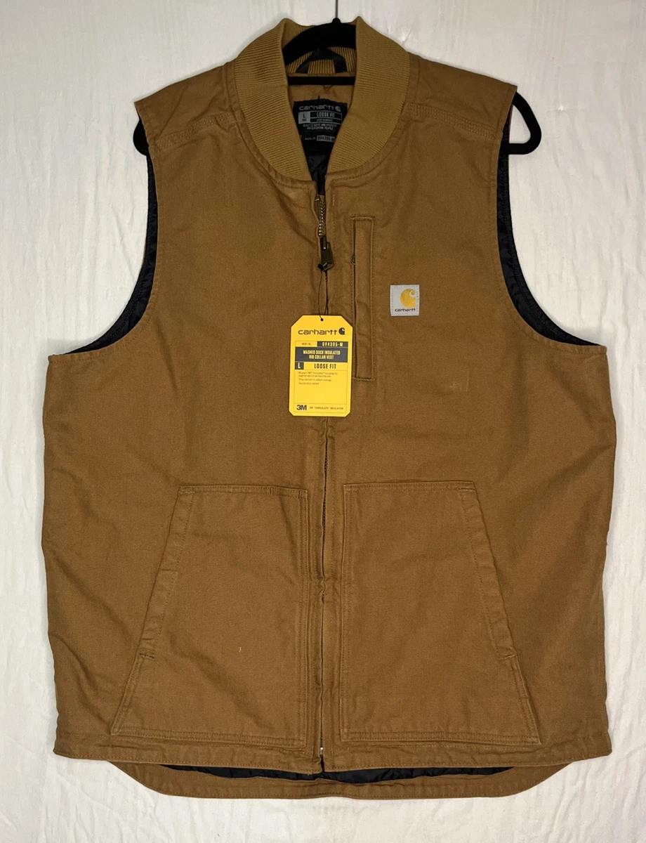 Carhartt Duck Vest In Men's Coats & Jackets for sale | eBay