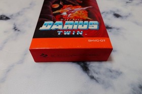 Darius Twin Super Famicom Taito SFC Unused Unopened NOS CIB Japan Import NTSC-J