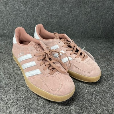 ADIDAS Gazelle Indoor Shoes Women's Size US 6 Warm Clay/White JS1397