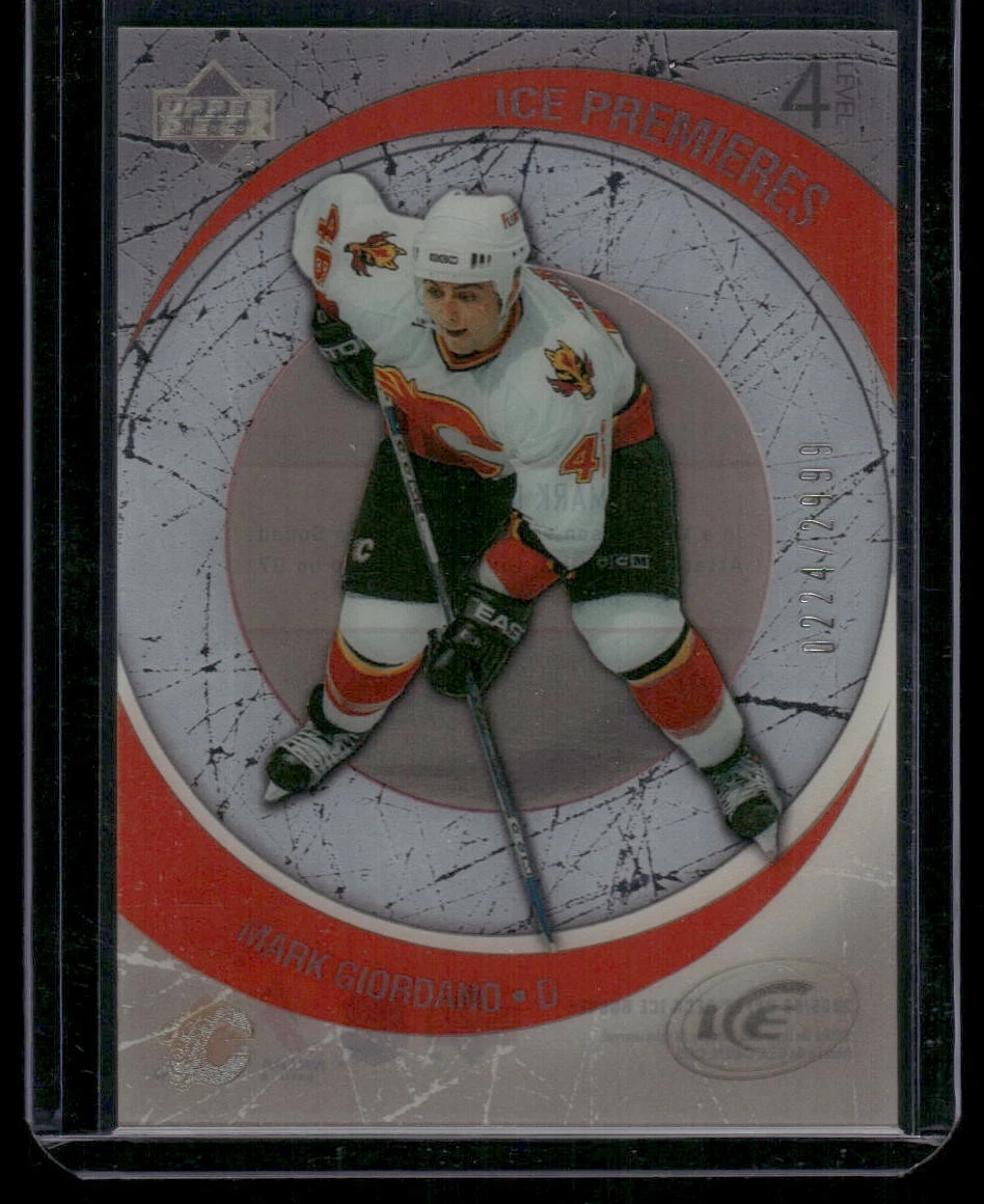 Mark Giordano trading card