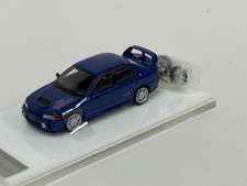 1/64 Motorhelix Mitsubishi Lancer Evolution IV in Dark Blue MIX 2