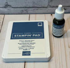 Stampin' Up Classic Ink Pad MISTY MOONLIGHT Reinker Retired