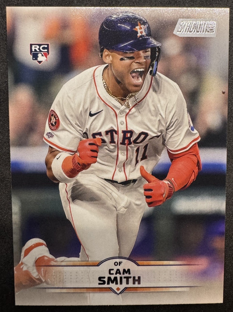 2025 Topps Stadium Club 60 Cam Smith Houston Astros RC