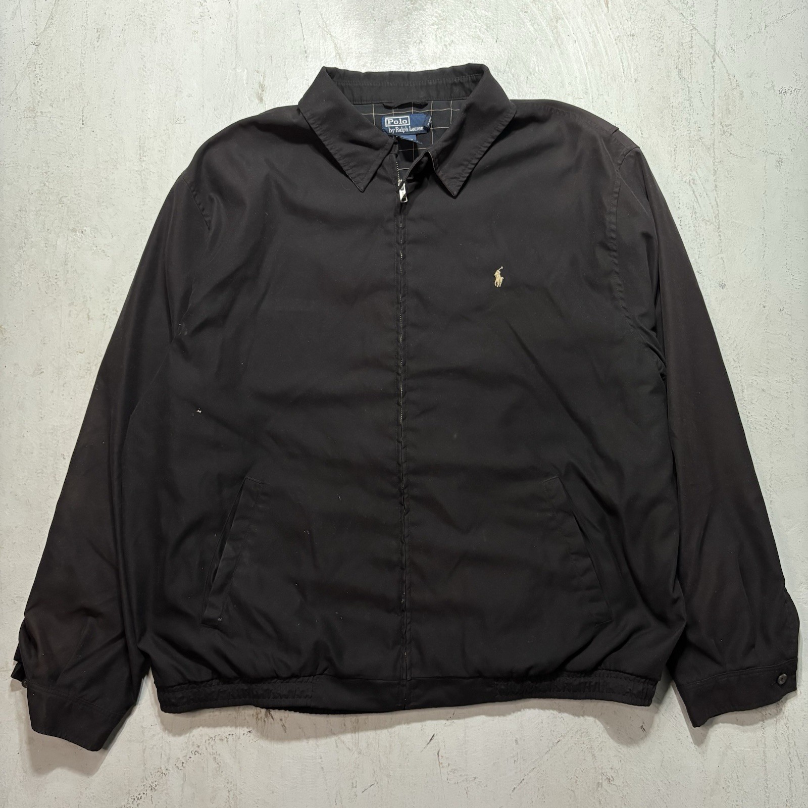 Mens Big And Tall Polo Ralph Lauren Full Zip Casual Basic Jacket Size 3LT