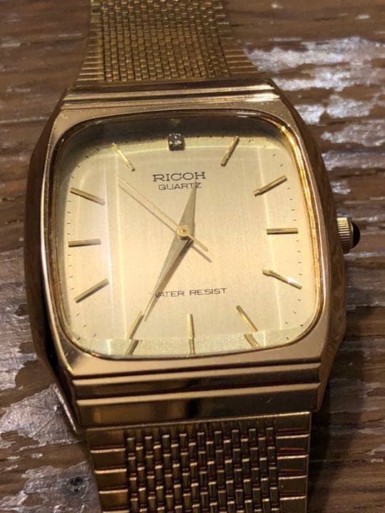 RICOH Quartz Watch Movement Made in Japan Water Resistant Square RICOH Quartz Watch Movement Made in Japan Water Resistant Square
