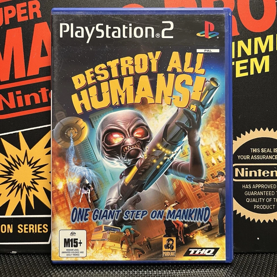 Destroy All Humans! W.Manual Playstation 2 PS2 LIKE NEW PAL TESTED FREE POSTAGE - Image 2 of 4