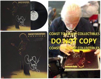 Randy Bachman Signed Survivor Album COA Exact Proof Autographed Vinyl Record