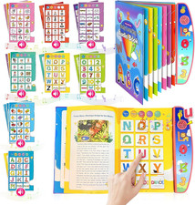 Sound Book,Toddler Toys for 2 3 4 5 Year Old Boys,English Sound Toy,Interactive