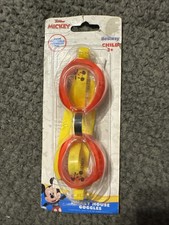 Disney Licensed Mickey Mouse Goggles - 3 Kids Swim Googles Summer Pool