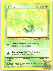 Oddish 63/82 Team Rocket Unlimited Common