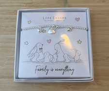 Life Charms Bracelet The Thoughtful Jewellery Co. Family is Everything