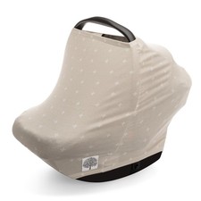 Parker Baby 4 in 1 Car Seat Cover for Girls and Boys - Stretchy Carseat Canop...