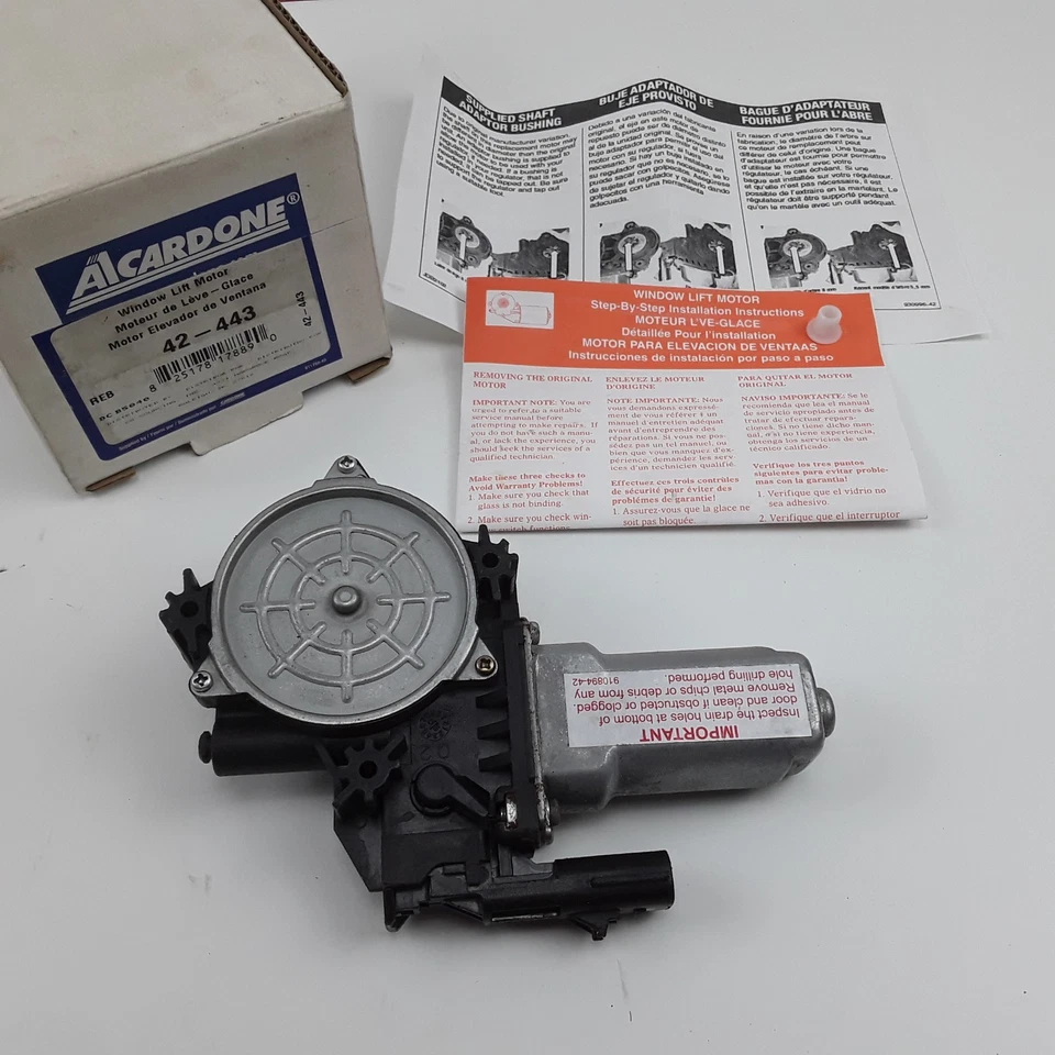 Motor de ventana eléctrica delantero derecho para Chrysler Sebring Dodge Stratus 2001-2006 Foto 3 de 4