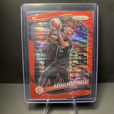 2025 Panini Prizm WNBA Rayah Marshall #47 Rookie Red Pulsar /299 Connecticut Sun