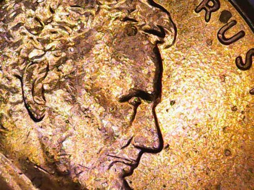 2021 D Lincoln Shield Penny Doubled Die Ear Obverse Date Mint Mark DDO DDR Fine - Picture 4 of 14