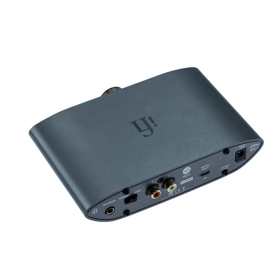 iFi Audio Zen DAC 3 Desktop USB Hi-Res Balanced Headphone Amp Pre Amplifier - Image 3 of 4