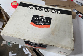 Official OEM SNK Neo Geo AES Box & POLYSTYRENE Foam Only  ( No console)