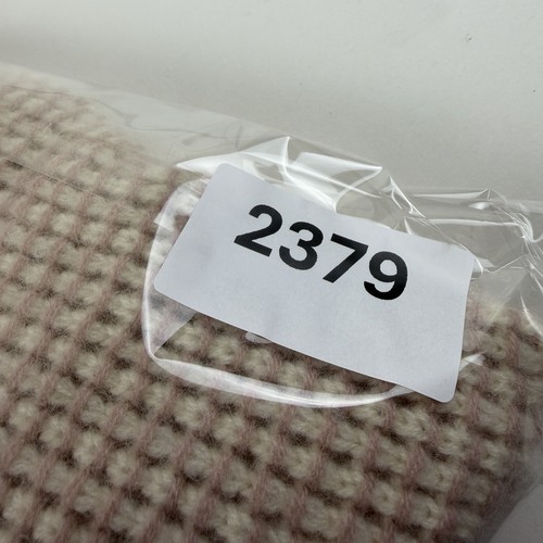 Maglione Nordstrom Signature cashmere manica a goccia taglia M boxy waffle maglia rosa silenzio - Foto 9 di 9