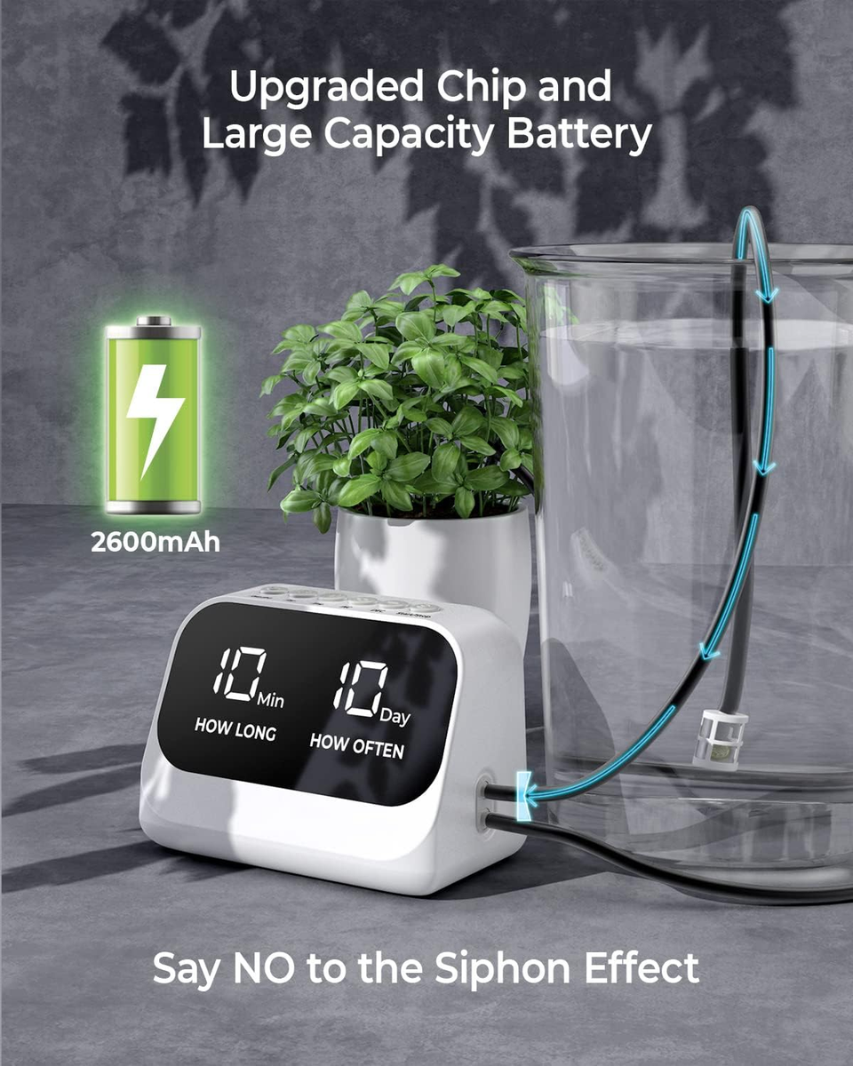 Raddy WS-6 Automatisches Bewässerungssystem Für Topfpflanzen Mit LCD Display Test Die Ultimative Losung Fur Sorgenfreie Urlaube Raddy WS-6 Automatisches Bewässerungssystem Für Topfpflanzen Mit LCD Display Test Die Ultimative Losung Fur Sorgenfreie Urlaube