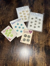 vintage buttons mixed lot