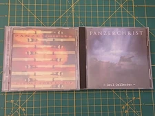 PANZERCHRIST - LOT OF 2 CDs - 'OUTPOST FORT EUROPA' + 'SOUL COLLECTOR'