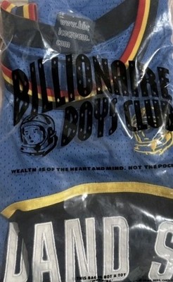 Rare Billie Eilish Billion Boys Club Jersey Blue Size Large Sold Out New