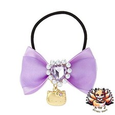 NEW Sanrio 869139 Hello Kitty Hair Elastic with Glitter Bijou