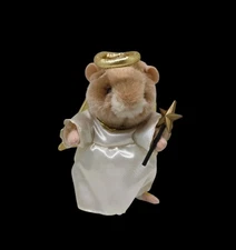 VTG Gemmy Industries Hamster Angel Dancing & Singing WORKS Let It Snow