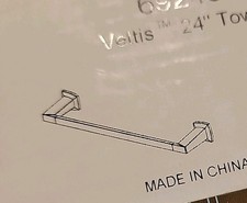 Brizo Vettis 692488-PC 24" Towel Bar Brand New Polished Chrome