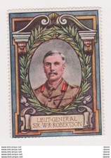 Vignette militaire Lieut General Sir W R Robertson