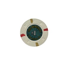 The Venetian Casino * $1 Poker Chip / Jeton * 2009 * Las Vegas, Nevada