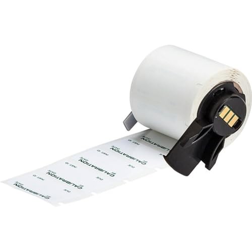 Brady Label,1 1/2 in W,Green; White M6-30-423-CALI - 1 Each