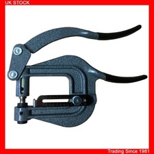 WNS Sheet Metal Hole Punch Hand Operated 6 Dies 82mm Throat Roper Whitney Style