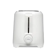 Proctor Silex 2-Slice Toaster - White: Compact Bread Toaster, 700W, Plastic