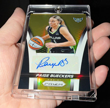 2026 Panini WNBA Prizm Paige Bueckers Auto TS-PB Insert 2/5 Dallas Wings