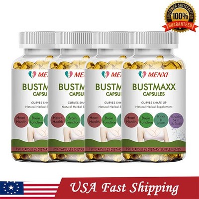 1-4 Bottles Bigger Bust XL Breast Growth Capsules Female Estrogen Enhancement US